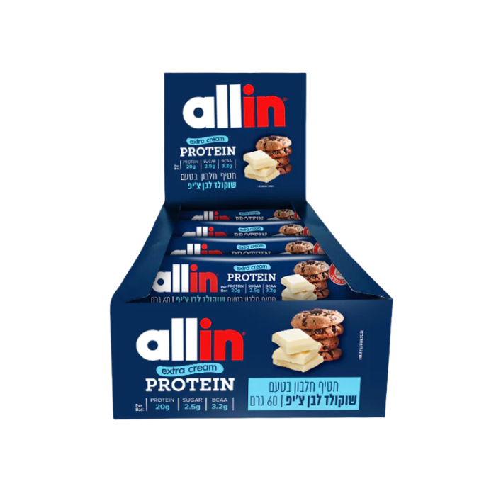 חטיפי חלבון אול אין | Allin חטיפי חלבון אול אין | Allin