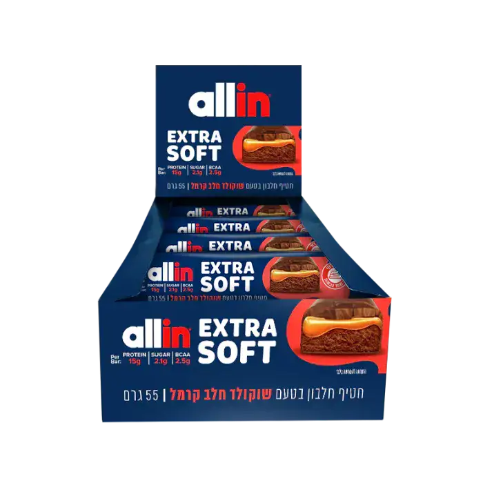 חטיף חלבון אול אין אקסטרה סופט | Allin