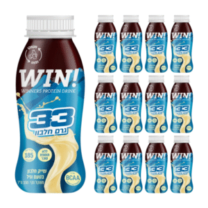 משקה חלבון ווין 33 גרם חלבון | WIN