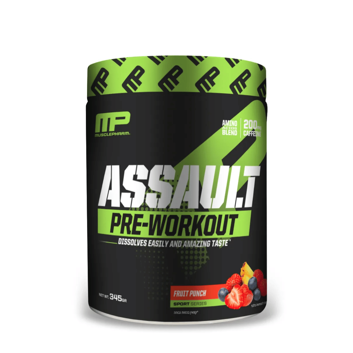 קדם אימון אסולט מאסל פארם | Muscle Pharm קדם אימון אסולט מאסל פארם | Muscle Pharm